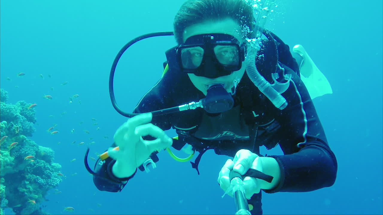 el buzo muestra un buen signo gran buceo y vacaciones 1