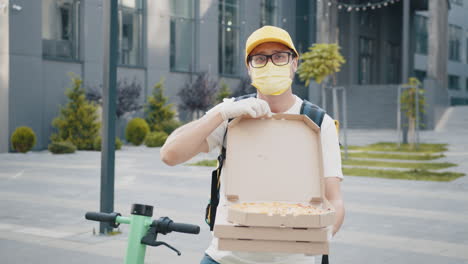 pizza delivery person