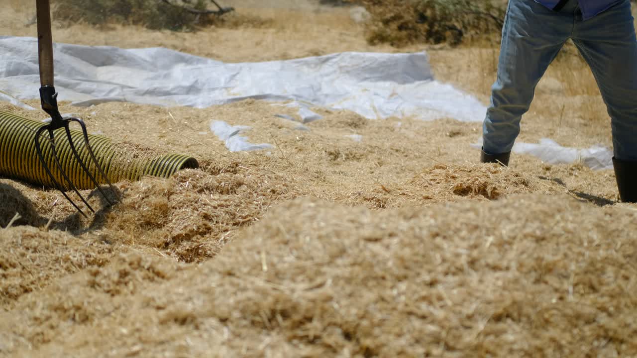 하이 스프레이어 농부