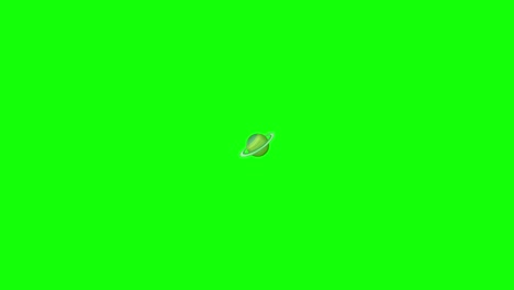 saturn appears, fragments, and reassembles against changing backgrounds, showcasing dynamic transitions and vibrant colors