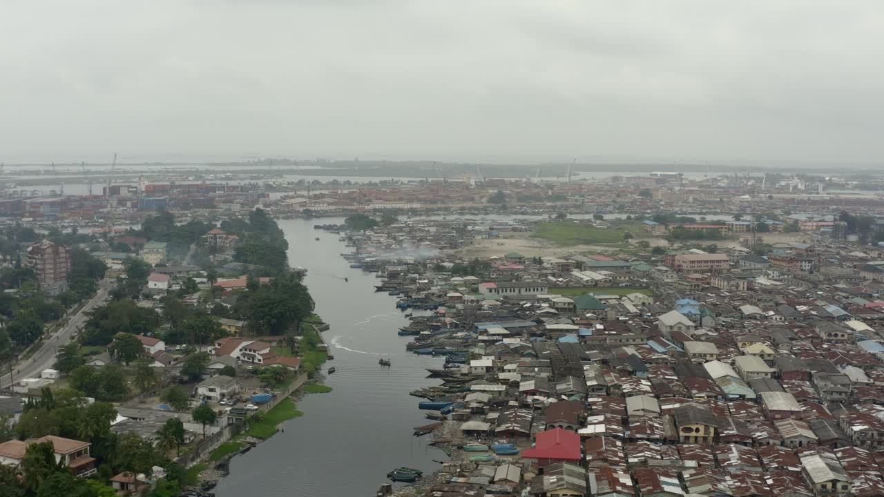 Lagos City Nigeria Drone 03