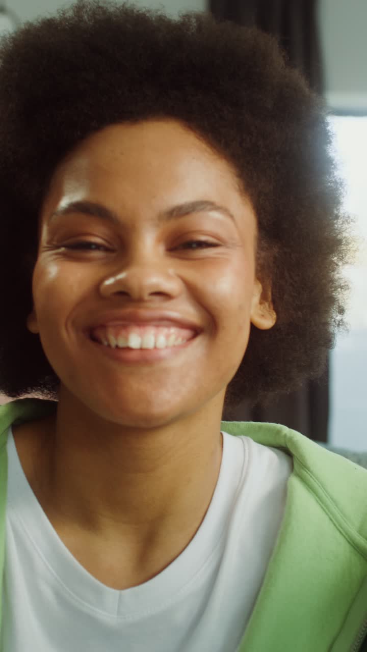 Portraits of Smiling African People