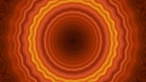 lichten veranderen in een psychedelisch patroon.