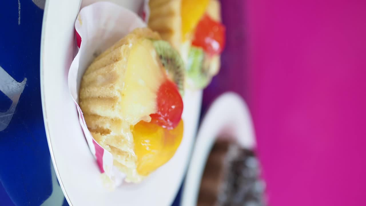 delicioso pastel de frutas