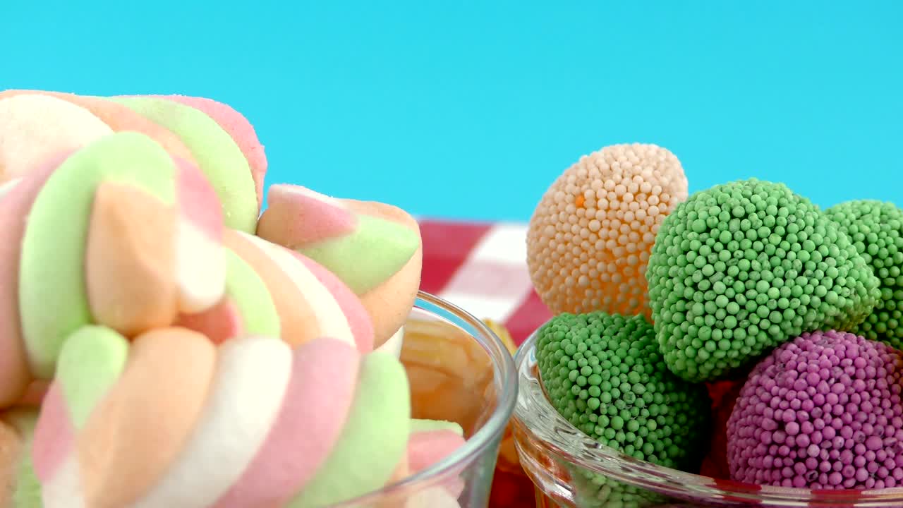 사탕, 달한 젤리, 롤리, 맛있는 설탕 디저트