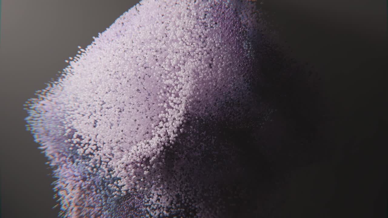 Abstract Spheres on Dark Background