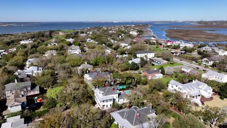 sullivan's island sc, south carolina aerial near charleston sc, south carolina