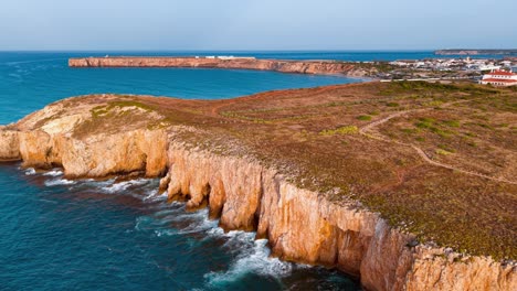 coastal cliffs and blue waters of portugal capture serene beauty