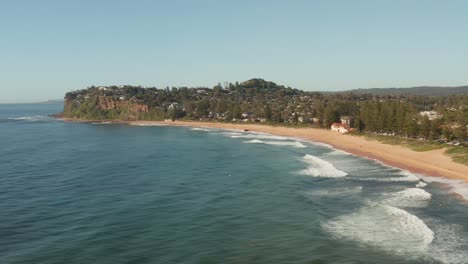 Escenas-De-Textura-De-Playa-Y-Roca-Alrededor-De-Sydney-Australia