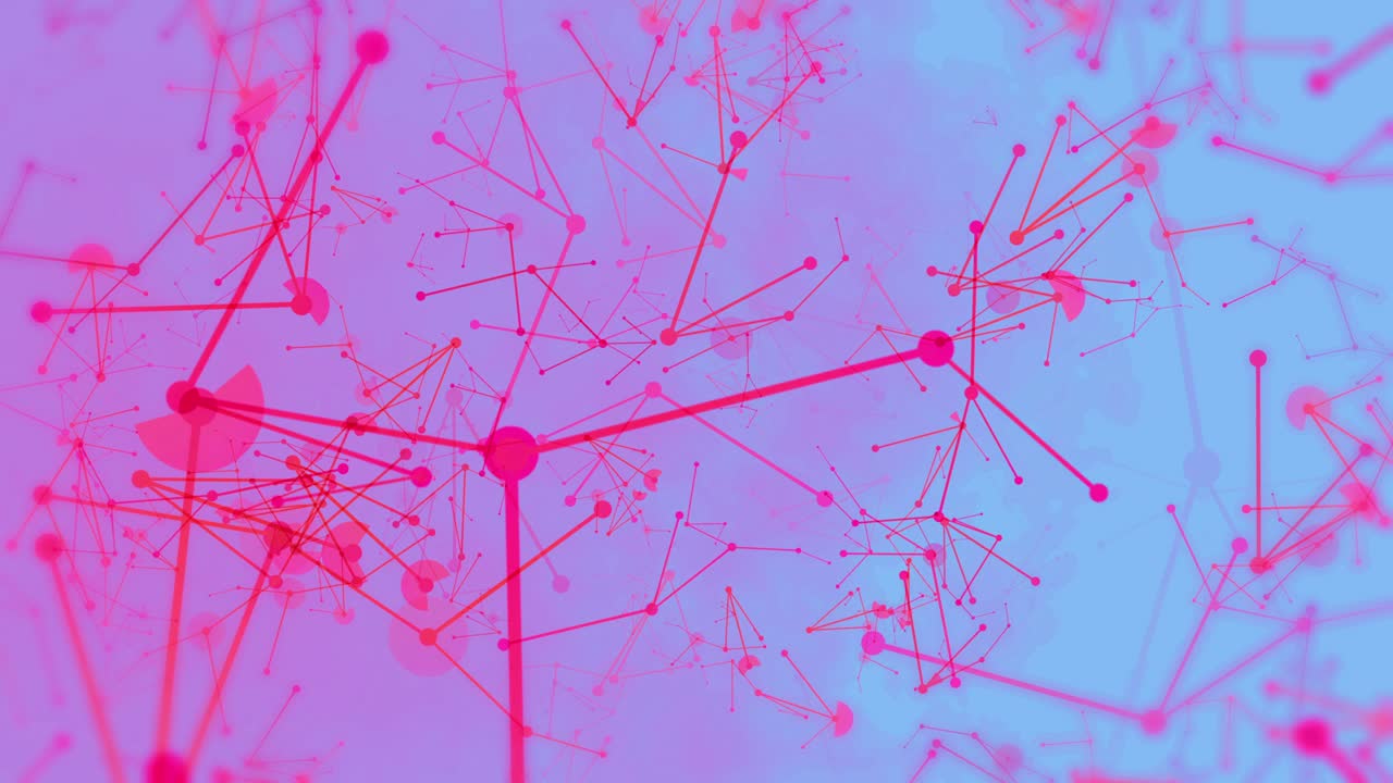 Connections graphic abstract background[loop]