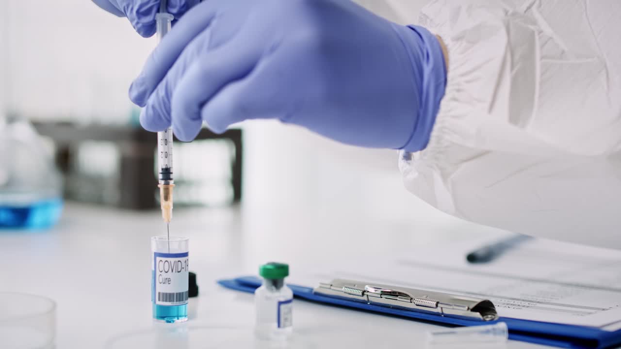 video de la jeringa y la cura del coronavirus