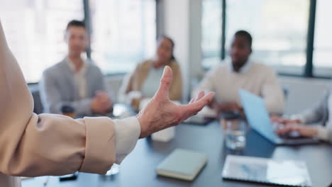 Presentation,-workshop-or-hands-of-woman