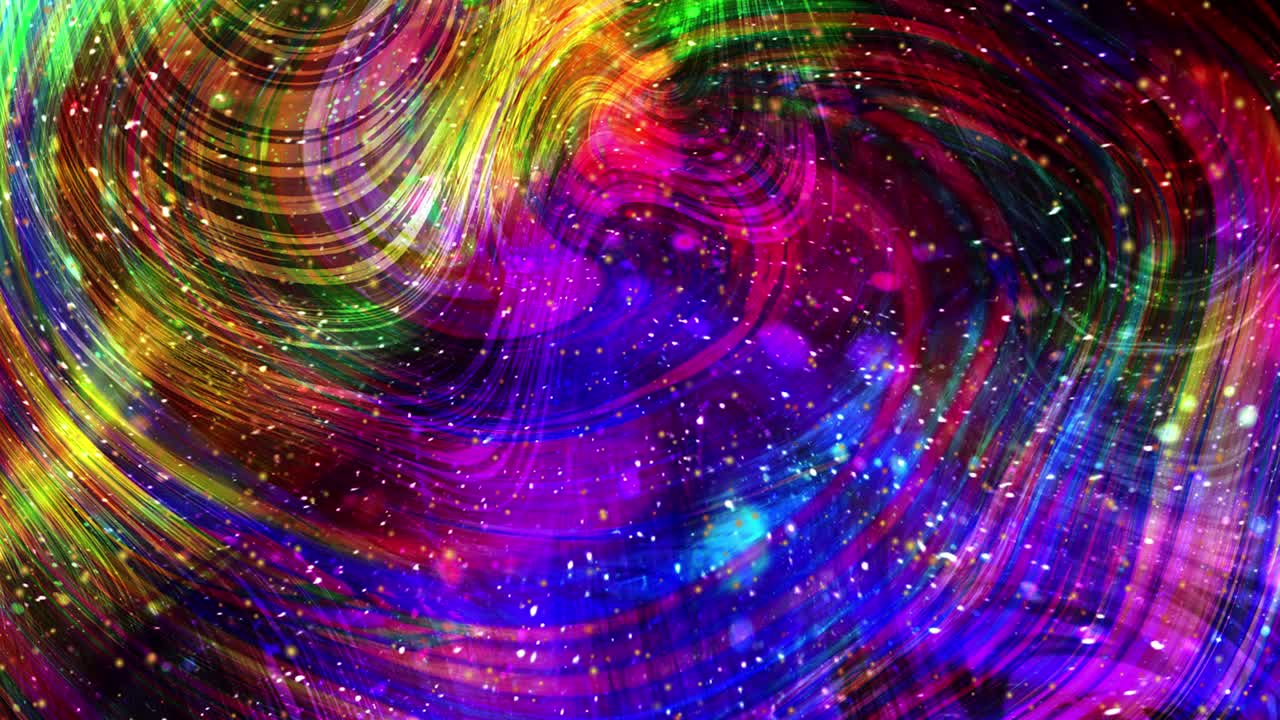 추상적인 다채로운 애니메이션, 다채로운 액체 배경, 아름다운 디지털 페인팅 영화, 추상적인 배경 영화
