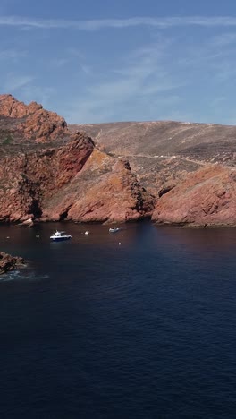 island of berlengas in portugal vertical video