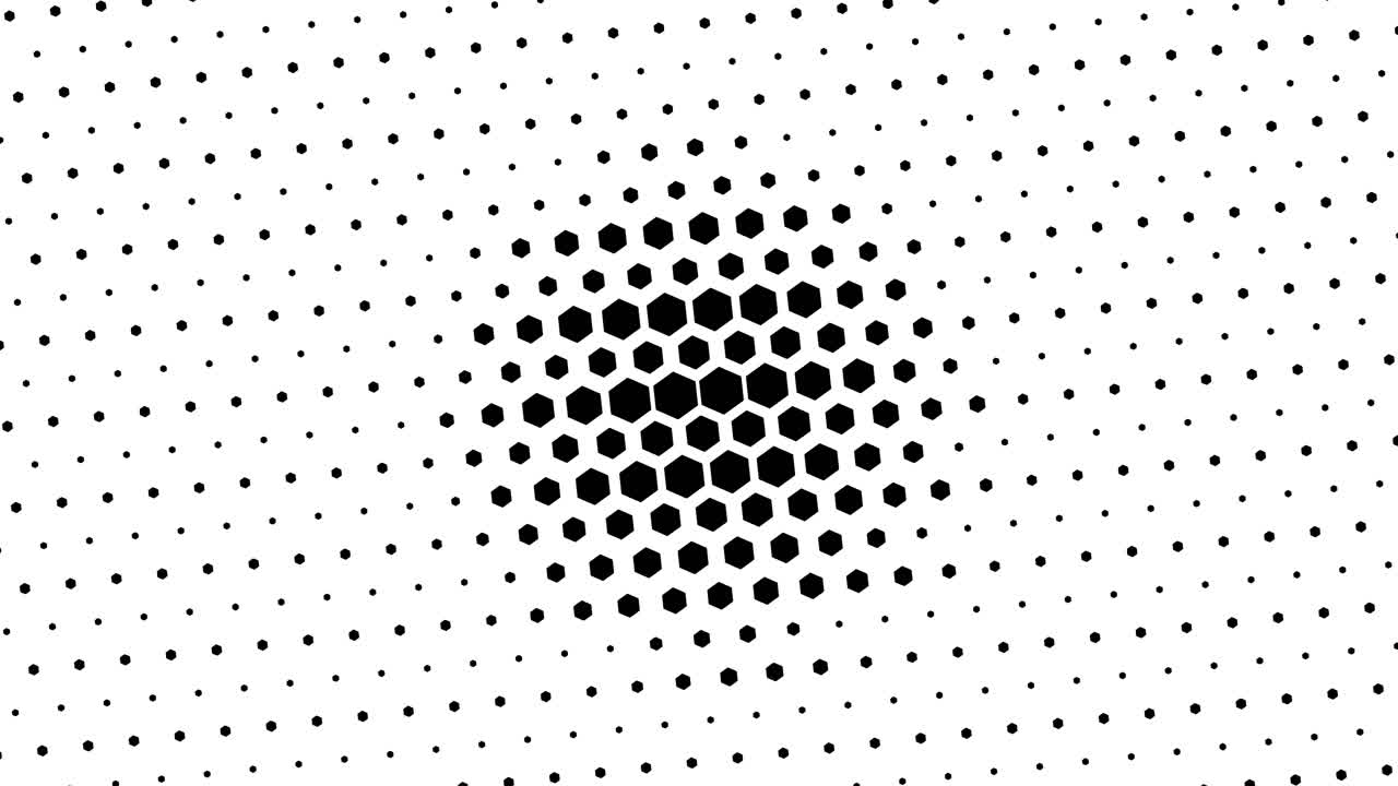 patrón de panal circular