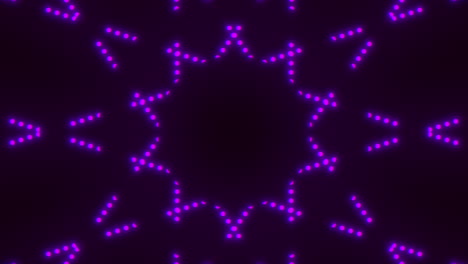 Glowing-purple-dot-pattern-on-black-background