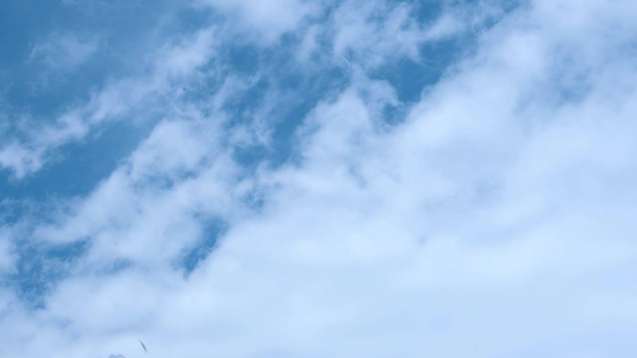 4k lapse de tiempo, hermoso movimiento de nubes