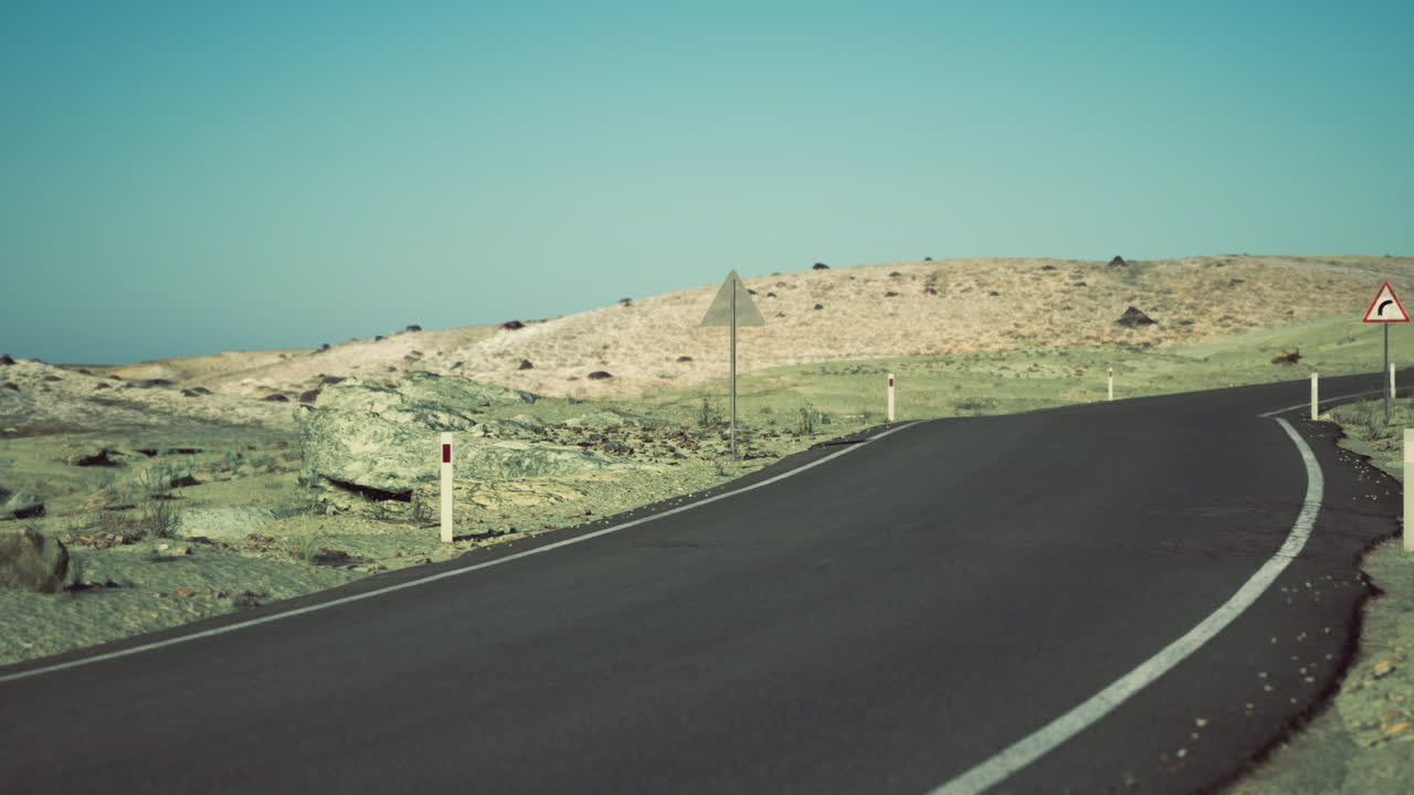 camino de campo vacío