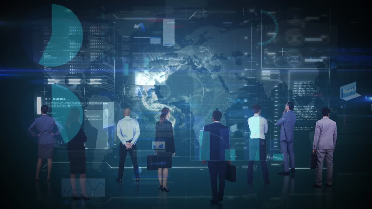 인터페이스를 찾는 비즈니스 사람들