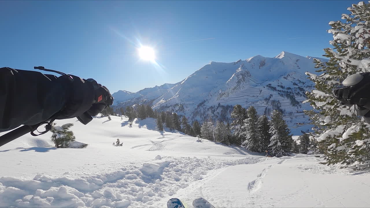 Sciare in montagna