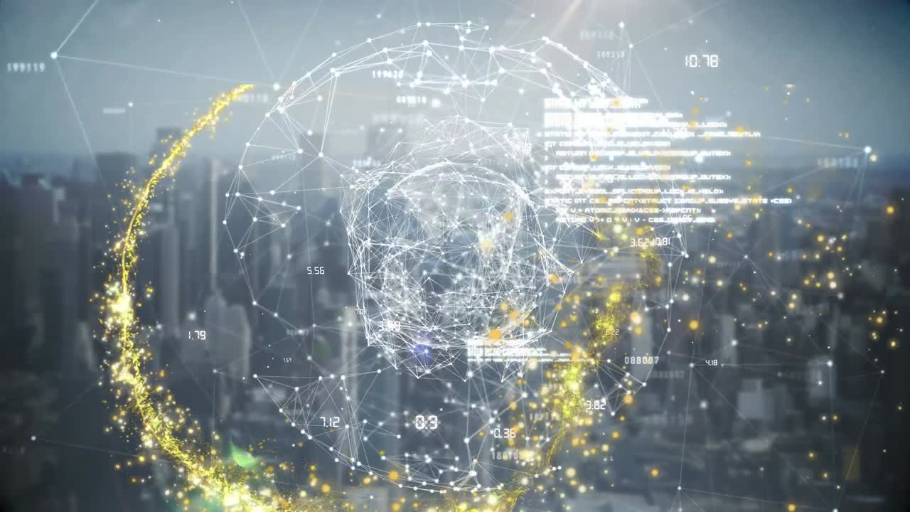 데이터 처리를 통한 도시 풍경의 애니메이션