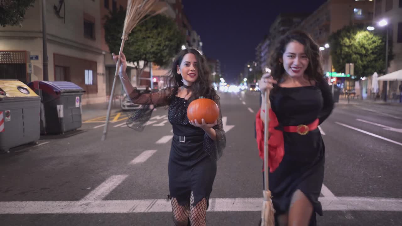 Halloween Night on the Street