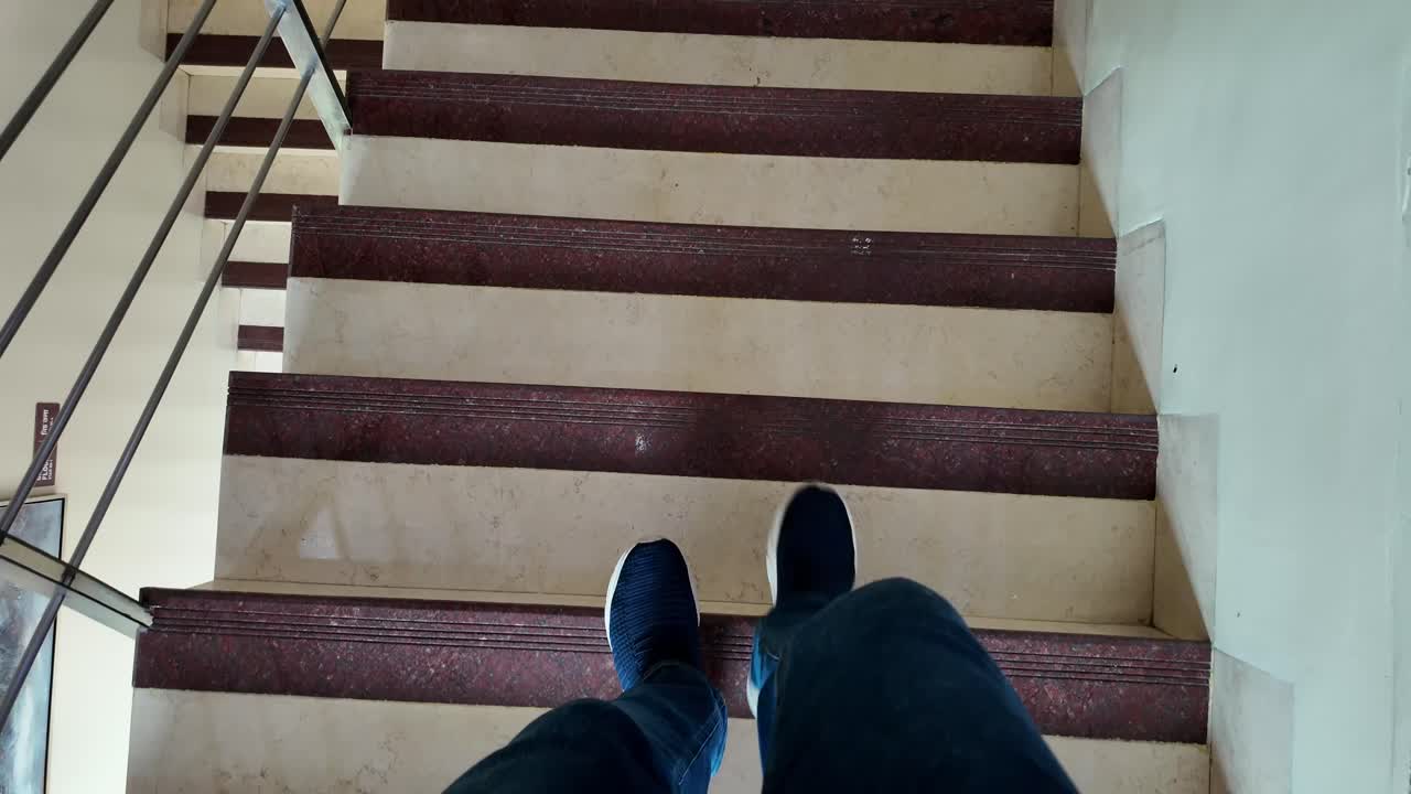 Stairs with shoes