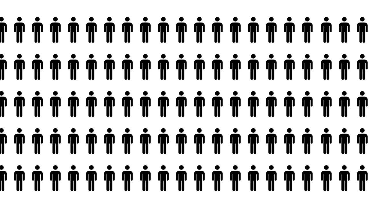 Crowd of People Icons