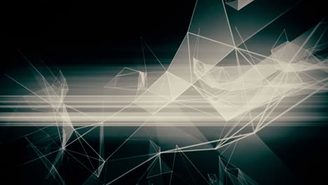 intro de promoción de monedas criptográficas. fondo geométrico abstracto con puntos y líneas de conexión.