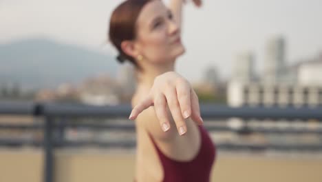 Slow-arm-movements-from-ballet-dancer-outside