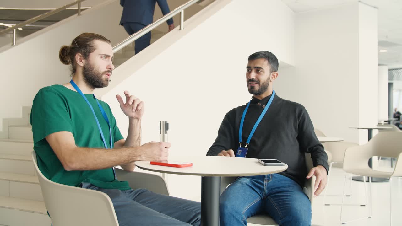 reunión de negocios en una oficina moderna