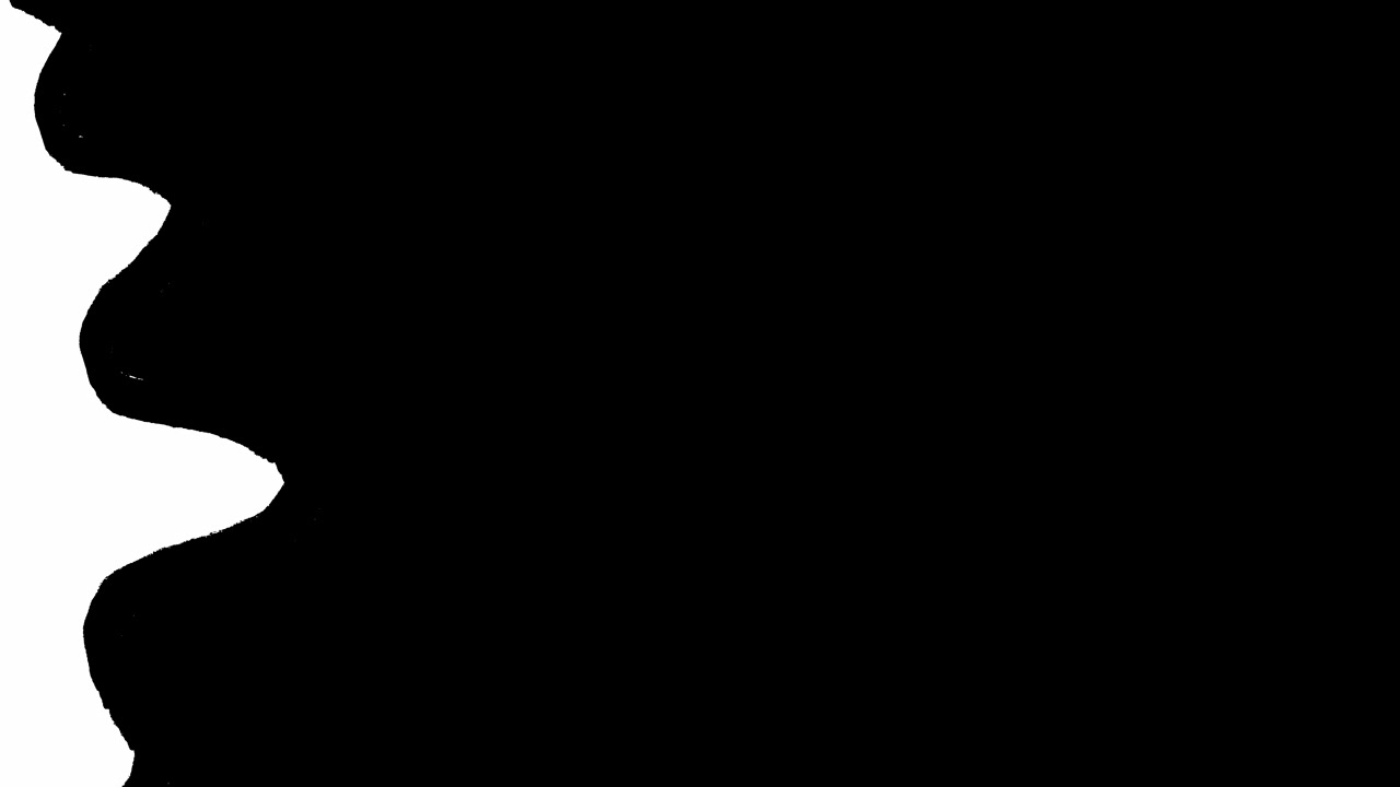 Abstrakt sort og hvid bølget overgang grafisk element