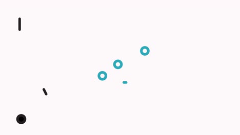 genetic engineering line icon animation with alpha