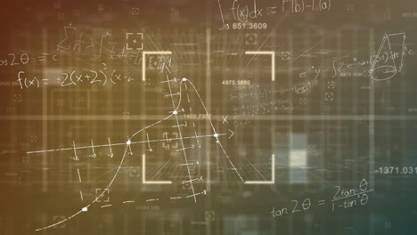 Animación-De-Ecuaciones-Matemáticas-Sobre-Formas-Sobre-Fondo-Gris