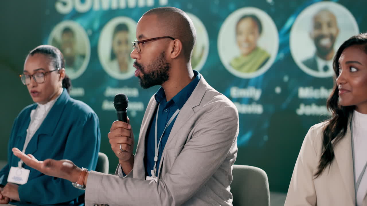 Panel Discussion at a Conference