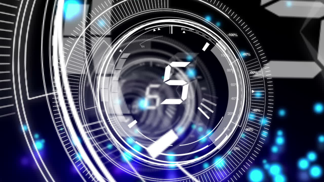 cuenta atrás de diez a uno.