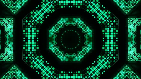 bucle de túnel de fondo brillante