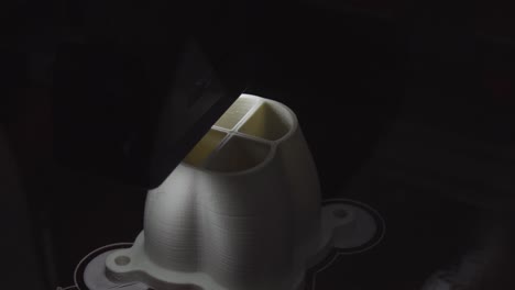 3d printing process close up