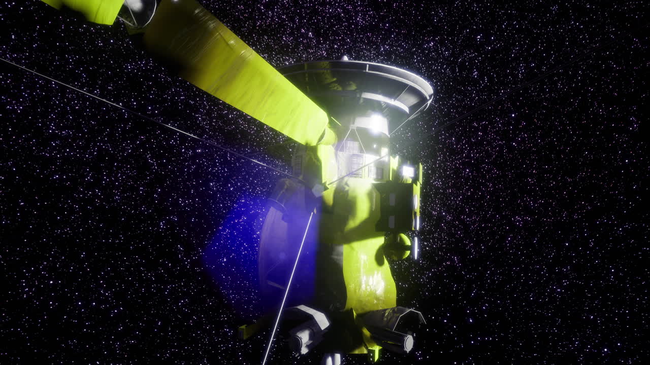 Exploration of the saturn system by the cassini spacecraft in deep space