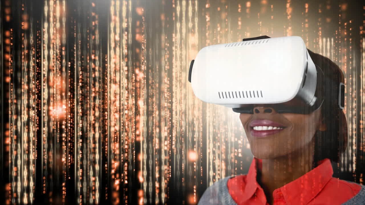 Video af kvinde iført VR-udstyr
