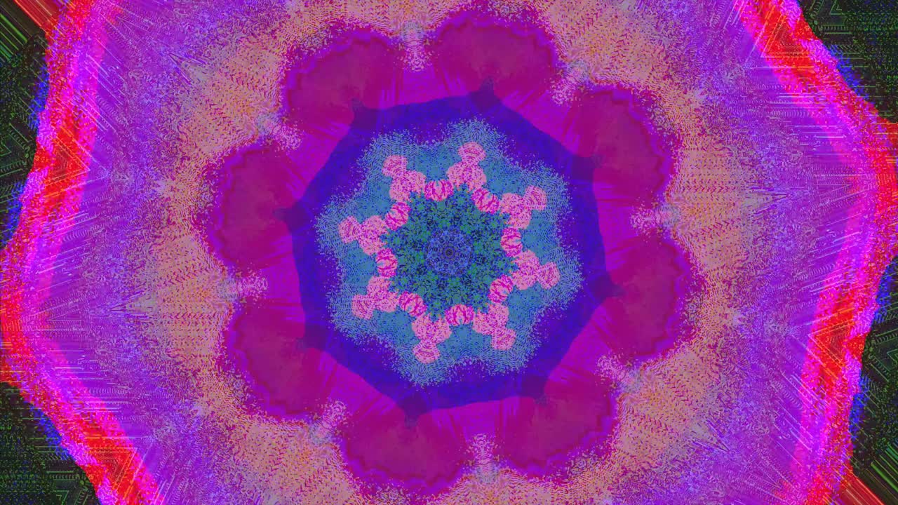 transformando el fondo dinámico ciberpunk psicodélico iridescente