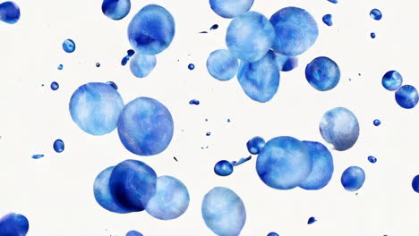 abstract blue circles
