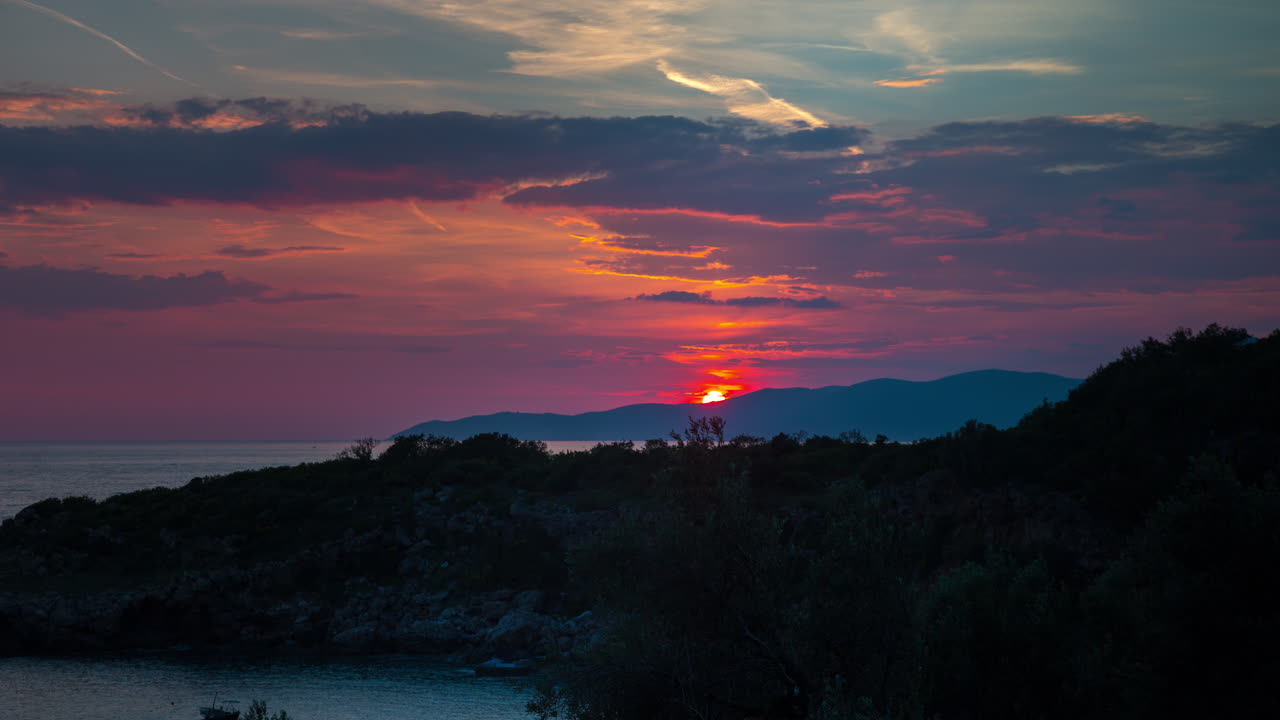 Montenegro Beach SunsetTL 4K 02