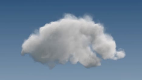 beautiful cloud morphing, seamless loop, luma matte attached, 4k