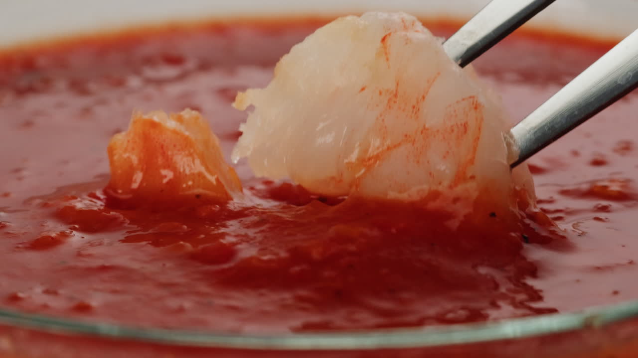 Shrimp in Cocktail Sauce