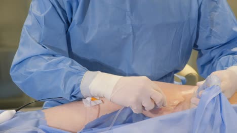medical procedure - intravenous infusion