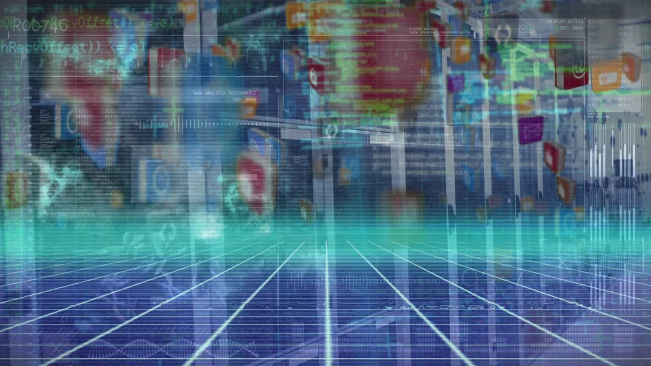 서버  ⁇ 에서 데이터 처리의 애니메이션