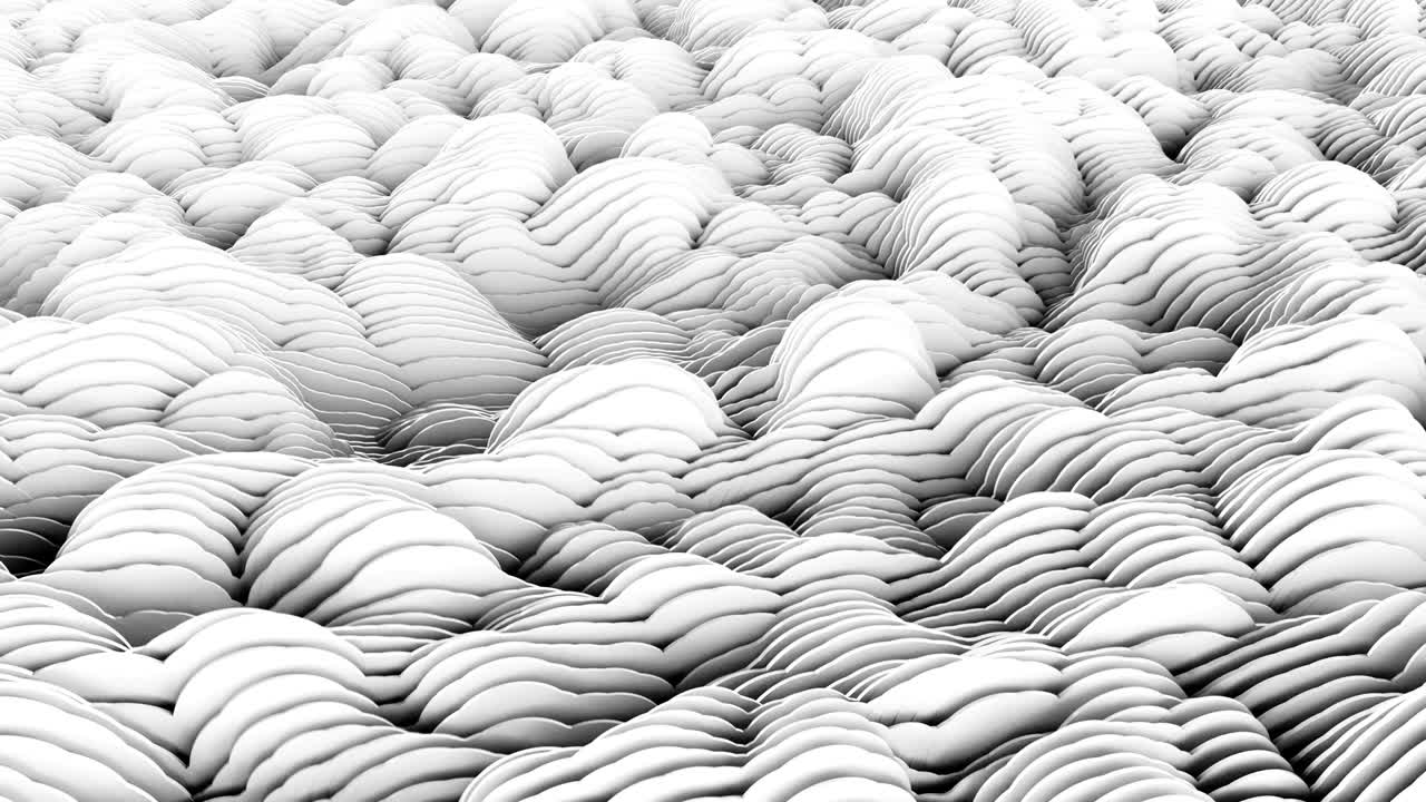 forma de onda abstracta. animación en 4k y uhd.