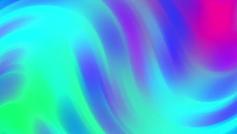 animación de formas en movimiento sobre fondo azul