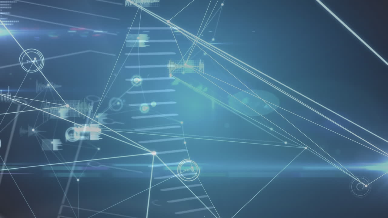 라이트 스 ⁇ 을 통한 연결 네트워크의 애니메이션